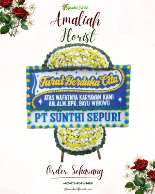 Papan Bunga Duka di Pasir Barat