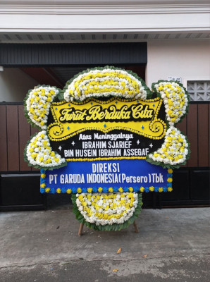 Papan Bunga Duka di Pasir Barat