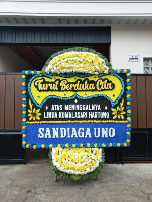 Papan Bunga Duka di Pasir Barat